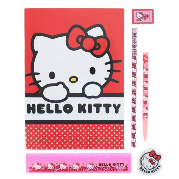 Hello Kitty Hearts & Bows Stationery Set