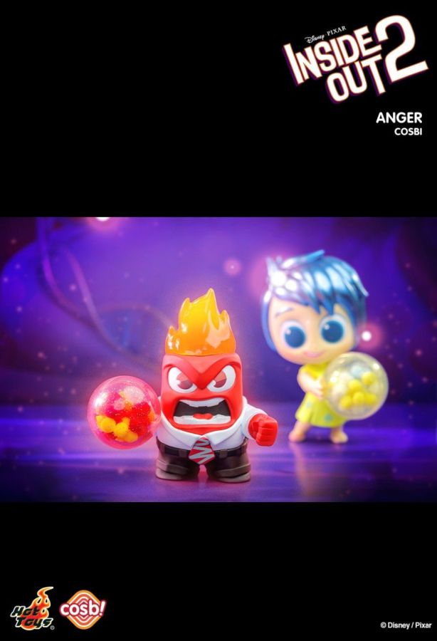 Inside Out 2 - Inside Out 2 Mystery Cosbi Bobble-head Blind Box