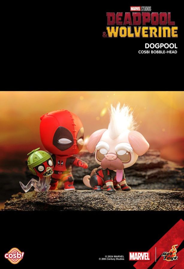 Deadpool vs Wolverine - Deadpool 3 Mystery Cosbi Bobble-head Blind Box