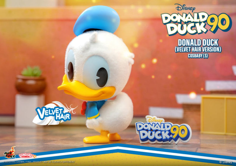 Disney - Donald Duck (Velvet Hair Version) Cosbaby Figure