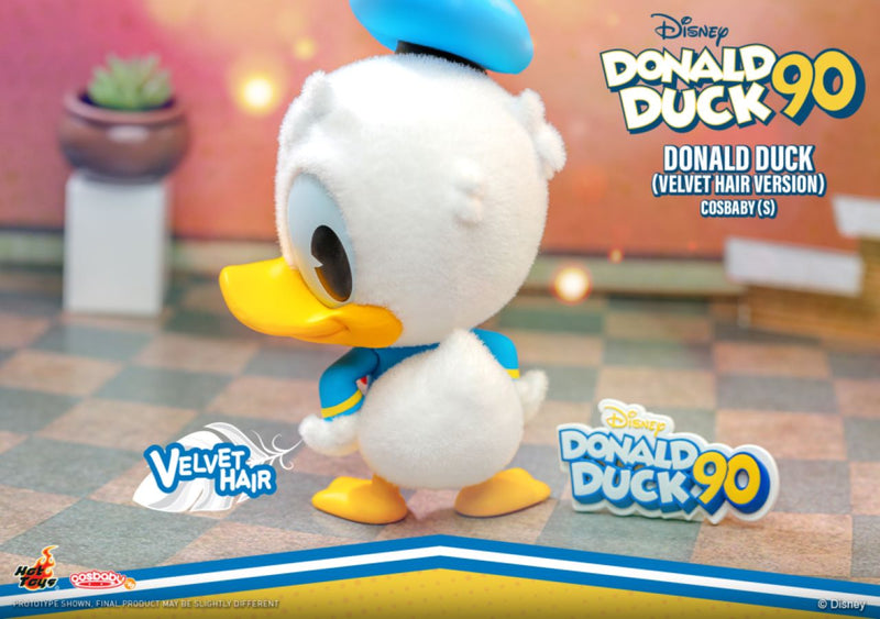 Disney - Donald Duck (Velvet Hair Version) Cosbaby Figure