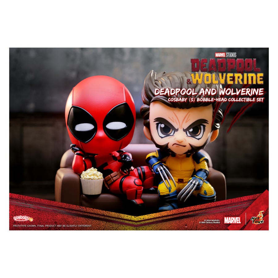 Buy Deadpool 3 - Deadpool & Wolverine Cosbaby [2 Pack] Online Australia ...