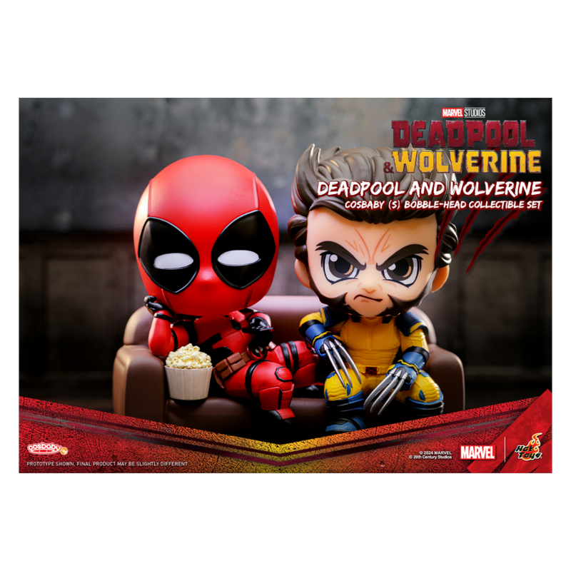 Deadpool 3 - Deadpool & Wolverine Cosbaby [2 Pack]