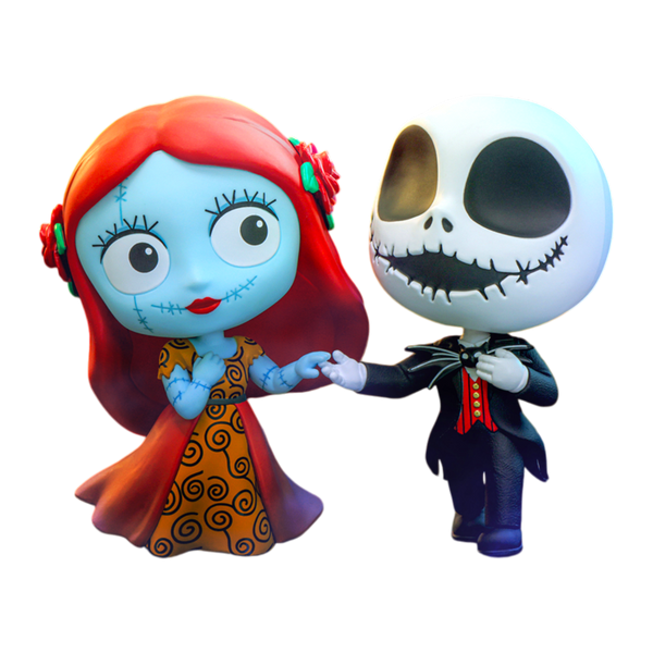 The Nightmare Before Christmas - Jack and Sally Dancing Cosbaby [2 Pack]