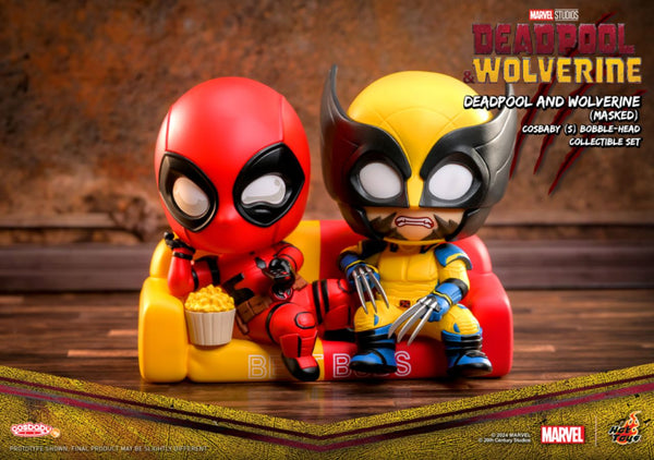 Deadpool & Wolverine - Best Buds on Sofa Cosbaby Set