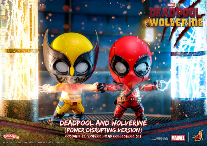 Deadpool & Wolverine - Deadpool & Wolverine (Power Disrupting Version) Cosbaby Set