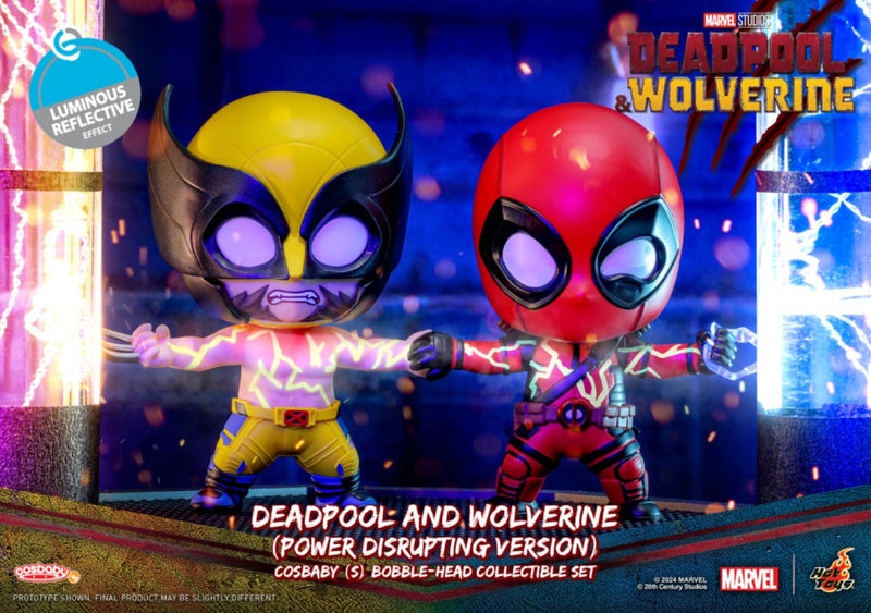 Deadpool & Wolverine - Deadpool & Wolverine (Power Disrupting Version) Cosbaby Set