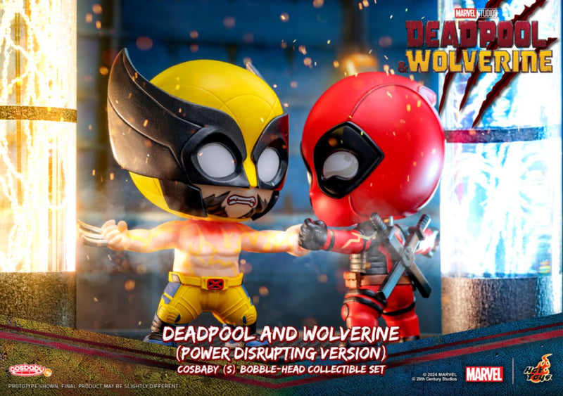 Deadpool & Wolverine - Deadpool & Wolverine (Power Disrupting Version) Cosbaby Set