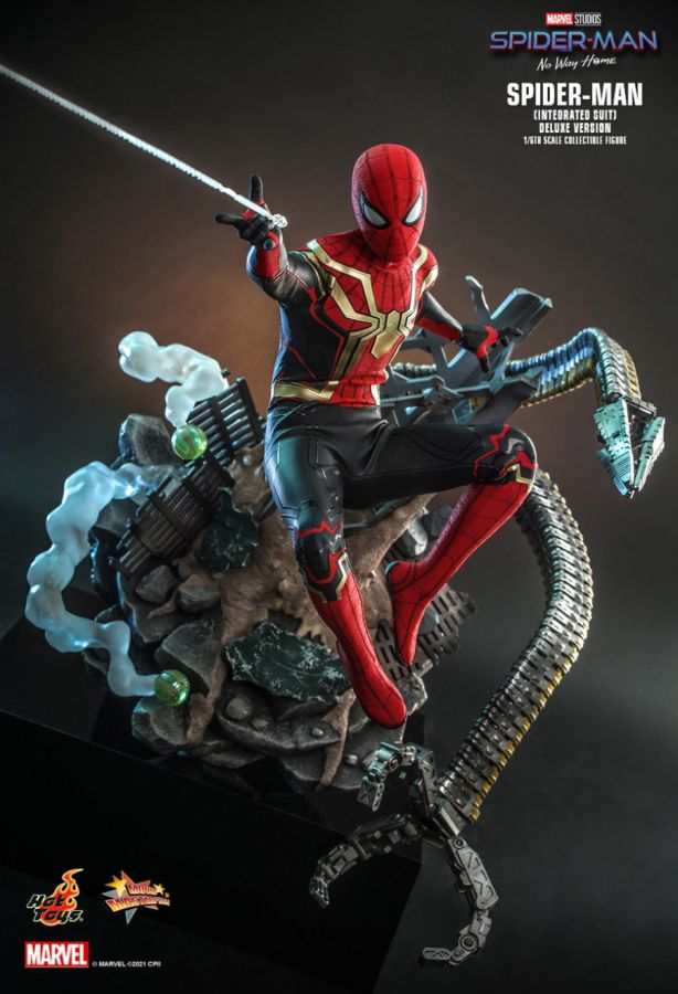 Spider-Man: No Way Home - Spider-Man Integrated Suit Deluxe 1:6 Scale Collectable Action Figure