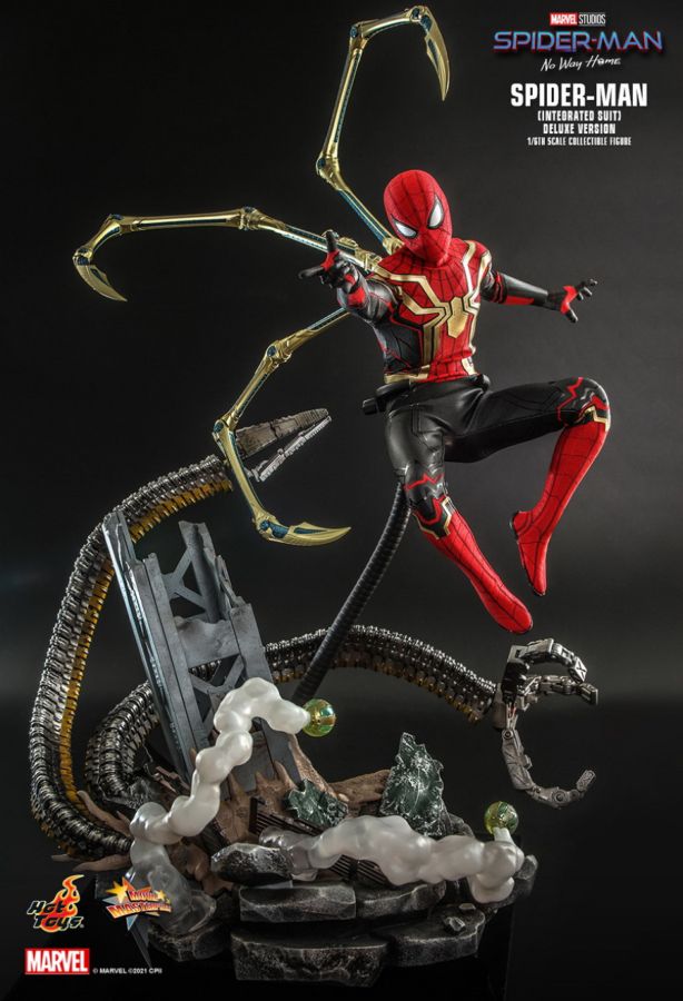 Spider-Man: No Way Home - Spider-Man Integrated Suit Deluxe 1:6 Scale Collectable Action Figure