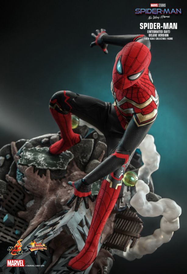 Spider-Man: No Way Home - Spider-Man Integrated Suit Deluxe 1:6 Scale Collectable Action Figure