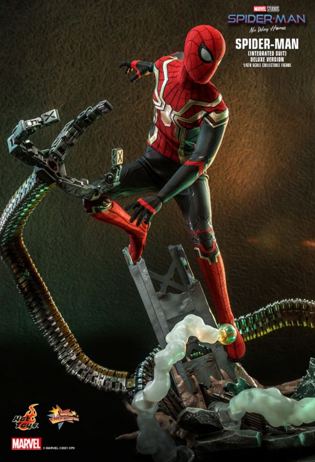 Spider-Man: No Way Home - Spider-Man Integrated Suit Deluxe 1:6 Scale Collectable Action Figure