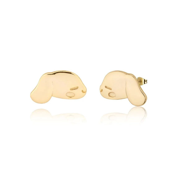 Sanrio - Precious Metal Cinnamoroll Stud Earrings (Gold)