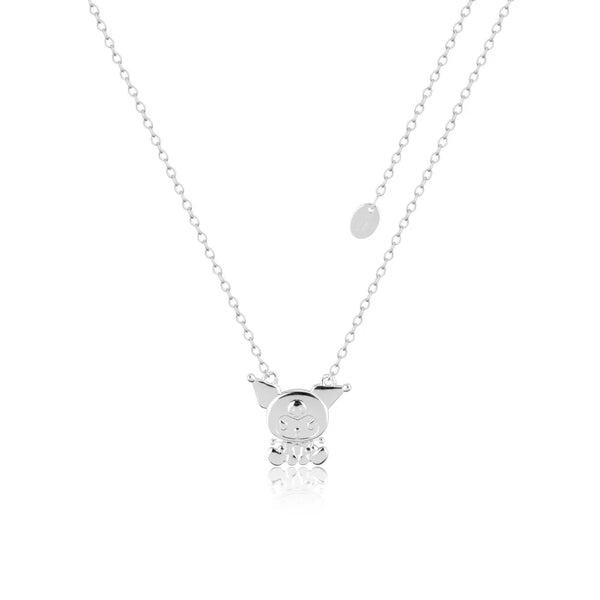 Sanrio - Precious Metal Kuromi Necklace (Silver)