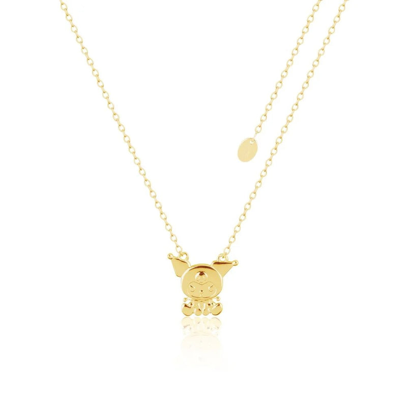 Sanrio - Precious Metal Kuromi Necklace (Gold)