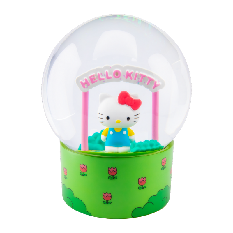 Hello Kitty - Hello Kitty with Sign Snow Globe