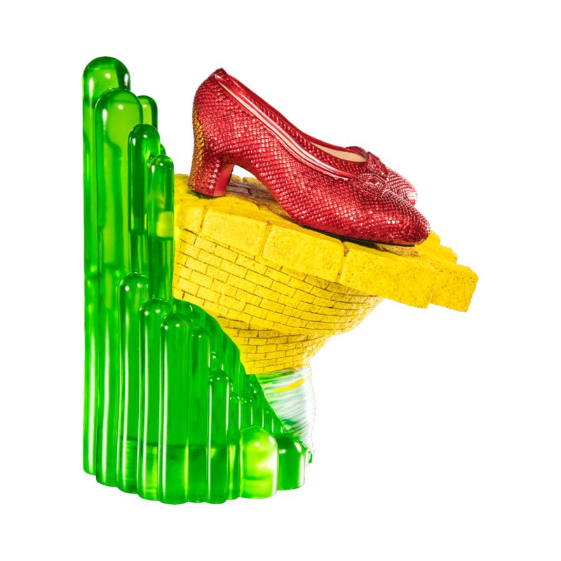 Wizard of Oz - Scaled Ruby Slippers Statuette on Light-up Stand