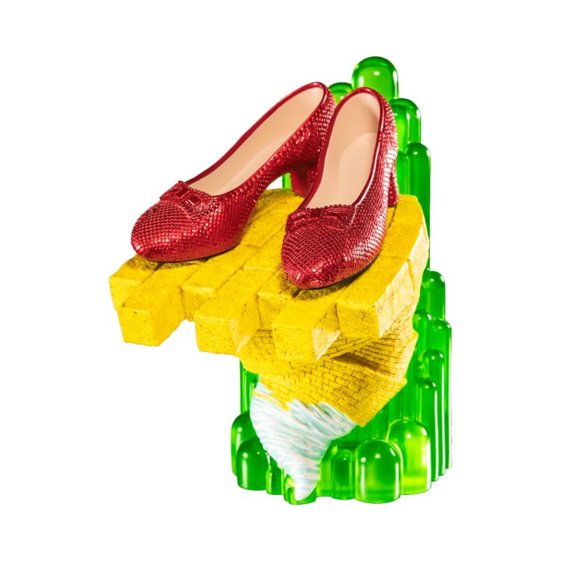 Wizard of Oz - Scaled Ruby Slippers Statuette on Light-up Stand