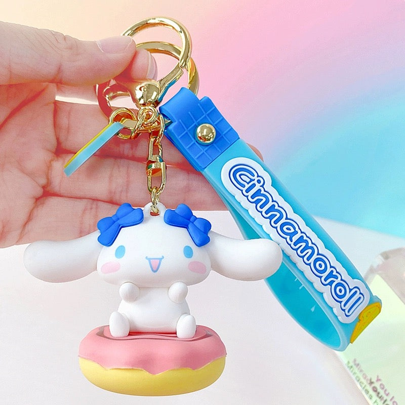 Sanrio - Cinnamoroll Cafe Vinyl Keychain (assorted)