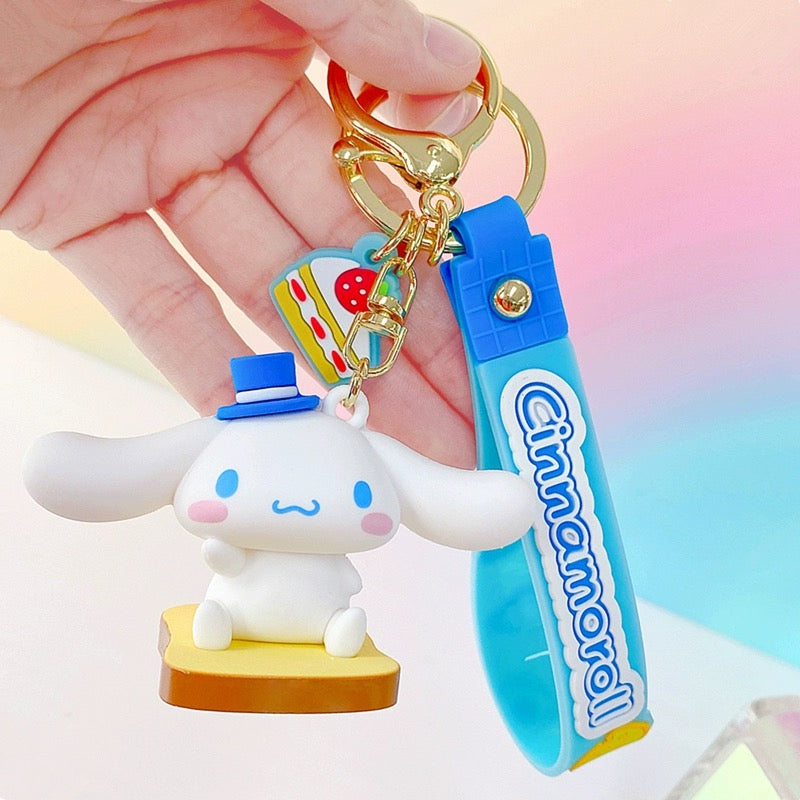 Sanrio - Cinnamoroll Cafe Vinyl Keychain (assorted)