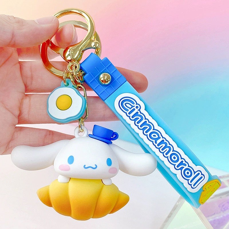 Sanrio - Cinnamoroll Cafe Vinyl Keychain (assorted)