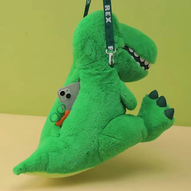 Toy Story - Rex 35cm Plush Messenger Bag