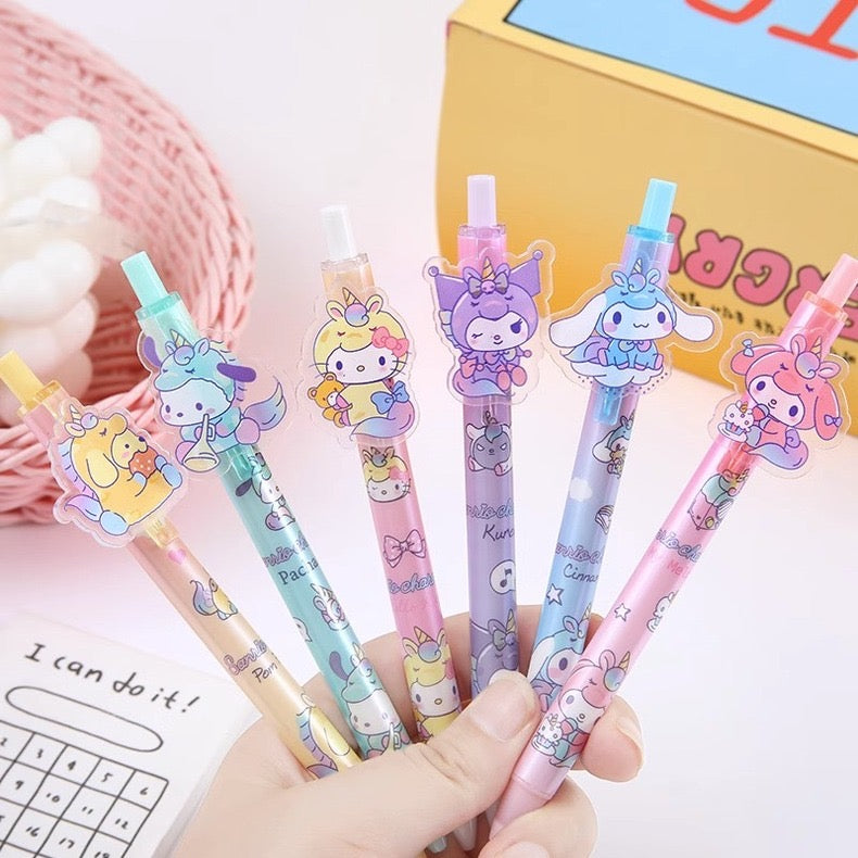 Sanrio Characters - Unicorn Dress Up Gel Pen