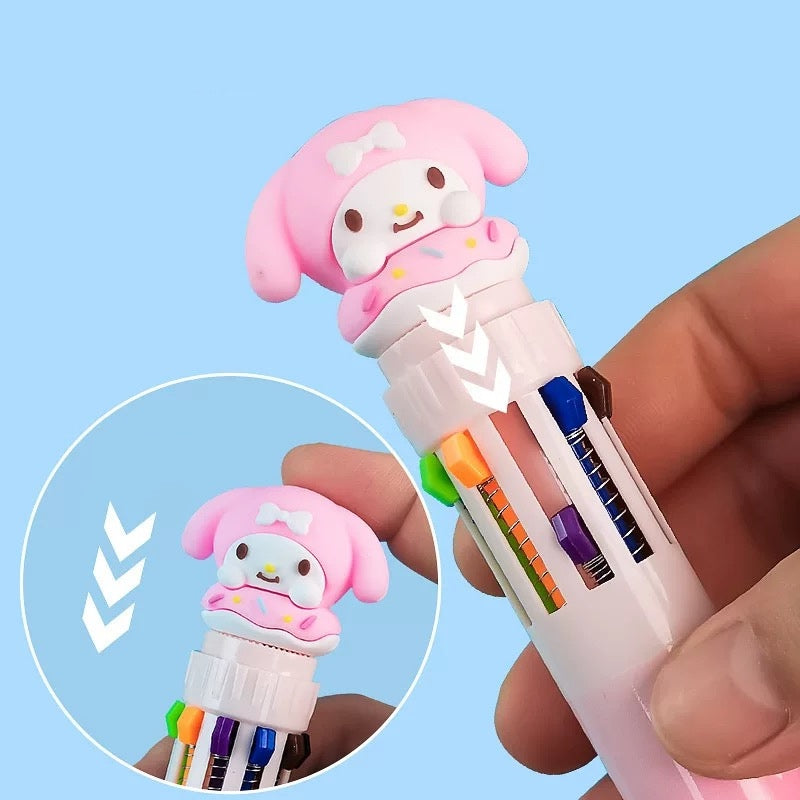 Sanrio Characters - Sweet Baby 10 Colour Pen