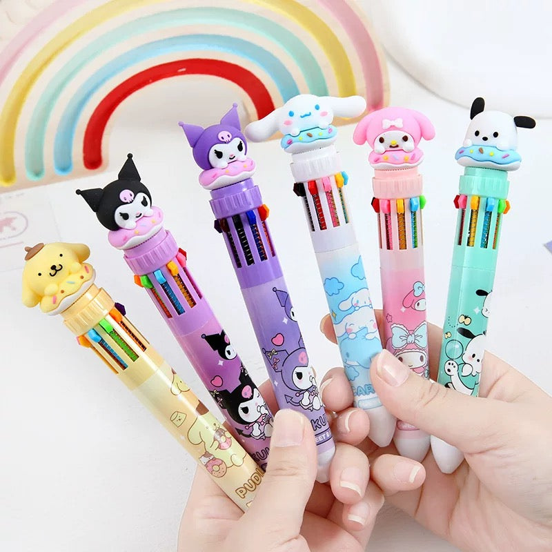 Sanrio Characters - Sweet Baby 10 Colour Pen