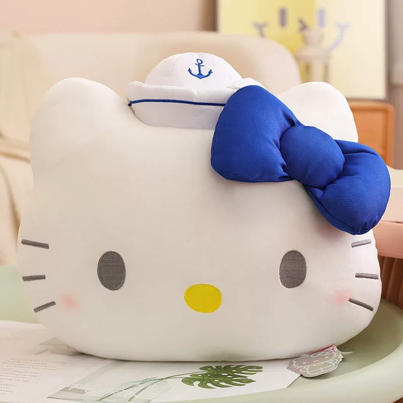 Hello Kitty - Sailor Plush Cushion 35cm (Blue)