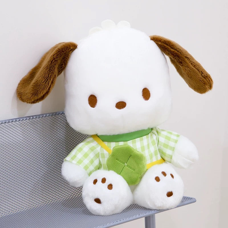 Sanrio - Pochacco 40cm Plush (Green Clover)