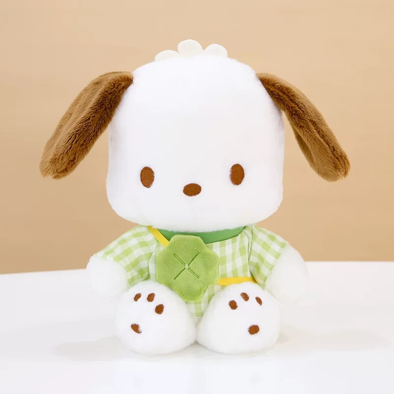 Sanrio - Pochacco 40cm Plush (Green Clover)