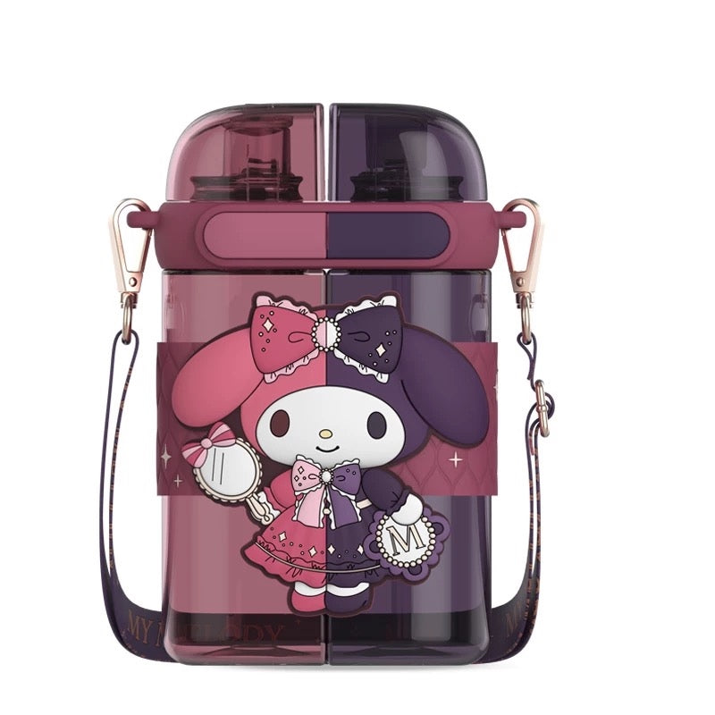 Sanrio Characters - Dual Compartment Tritan Drink Bottle 460ml