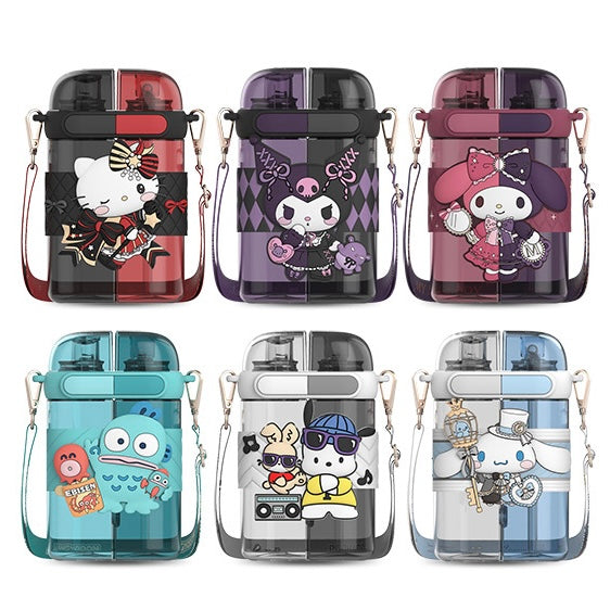 Sanrio Characters - Dual Compartment Tritan Drink Bottle 460ml