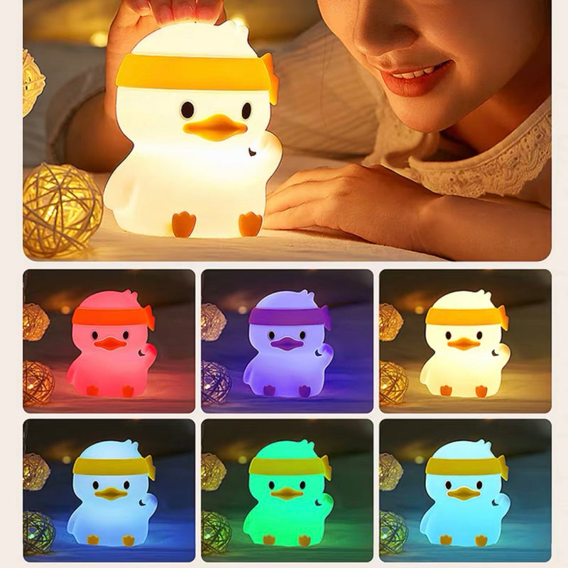 Duck Multi Colour LED Pat Lamp