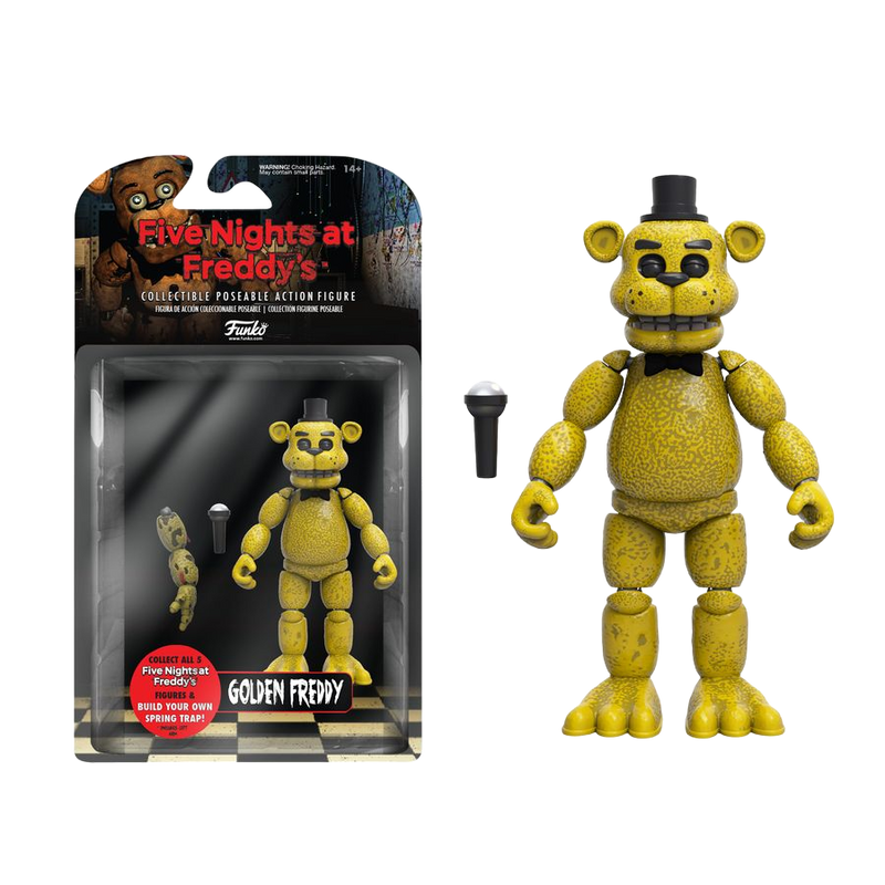 Five Nights At Freddy's - Golden Freddy Articulated Action Figure