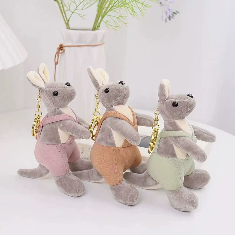 Kangaroo Plush Keychain