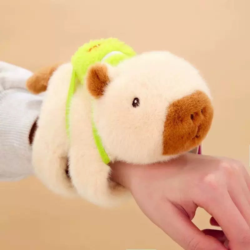 Capybara Wrist Hugger Plush Toy