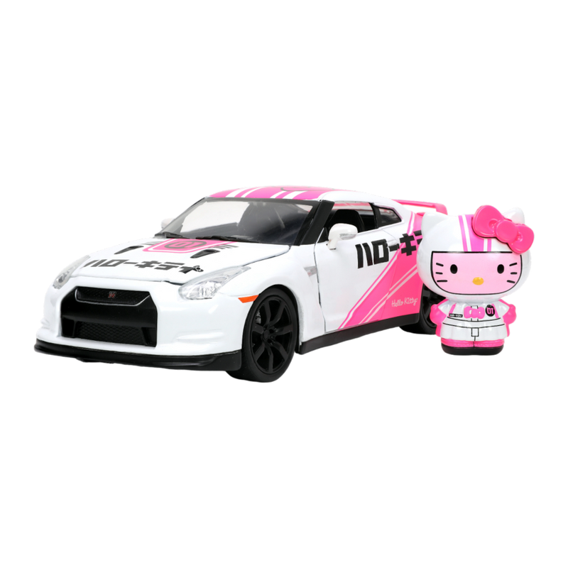 Buy Hello Kitty And Friends Tokyo Speed Hello Kitty And 2009 Nissan Gt R R35 124 Diecast 0829