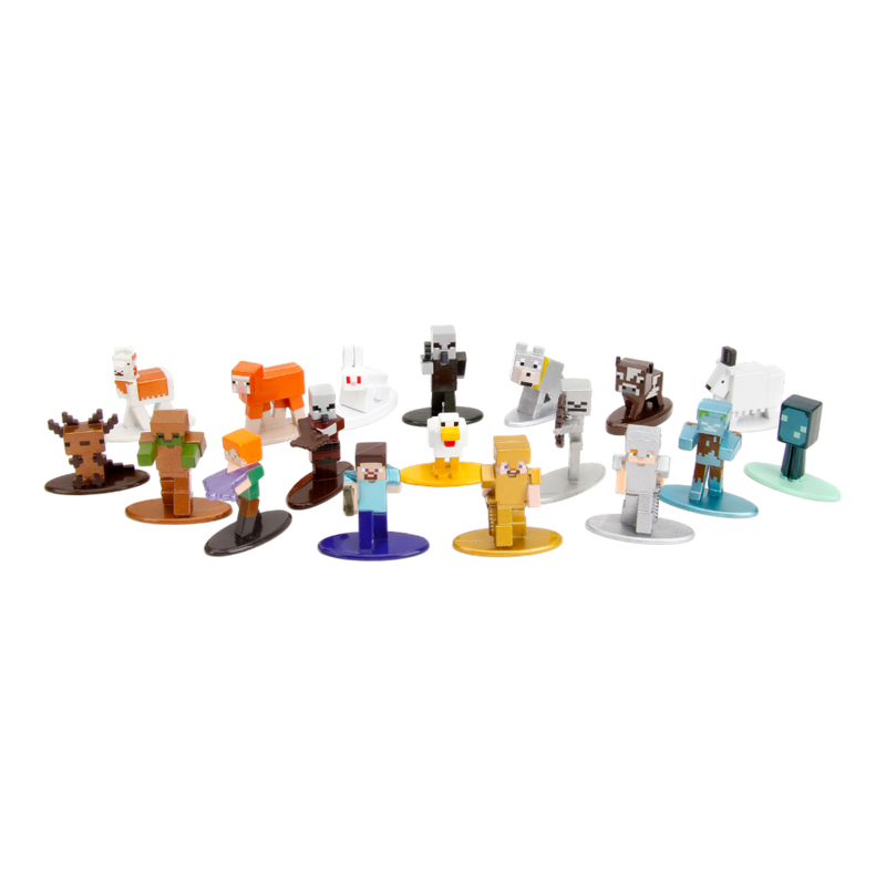 Minecraft - Caves & Cliffs Nano MetalFig Series 10 18-Pack