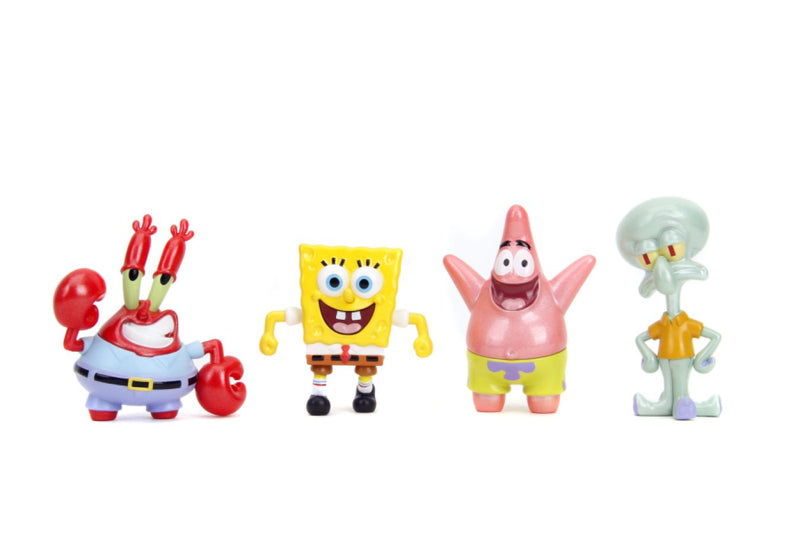 Spongebob Squarepants - 2.5" MetalFigs 4-Pack