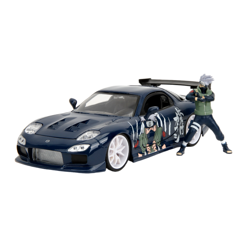 Naruto - Kakashi with 1993 Mazda RX-7 V2 1:24 Scale Diecast Vehicle