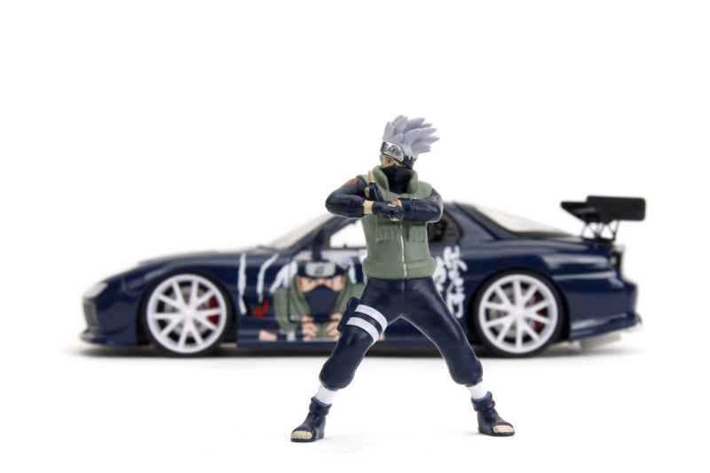 Naruto - Kakashi with 1993 Mazda RX-7 V2 1:24 Scale Diecast Vehicle