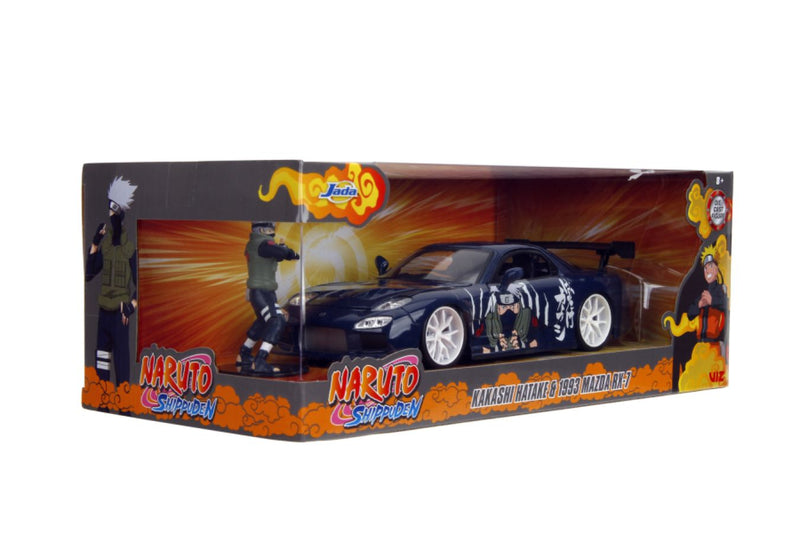 Naruto - Kakashi with 1993 Mazda RX-7 V2 1:24 Scale Diecast Vehicle