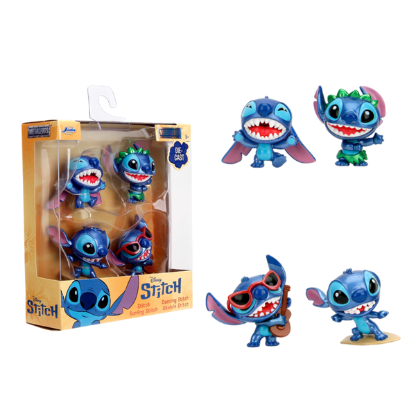 Disney - Stitch 2.5" Metalfigs 4-Pack