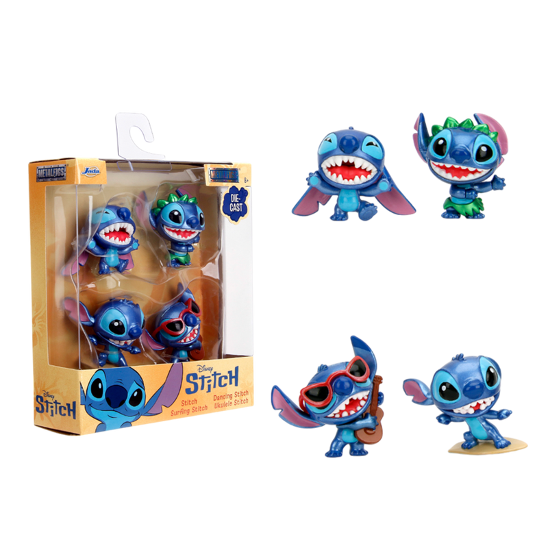 Disney - Stitch 2.5" Metalfigs 4-Pack