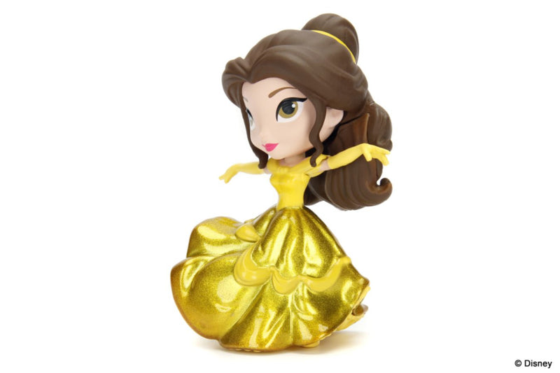 Beauty & the Beast - Belle with Gold Dress 4" Diecast MetalFig