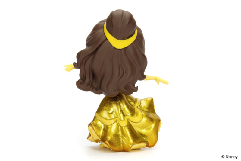 Beauty & the Beast - Belle with Gold Dress 4" Diecast MetalFig