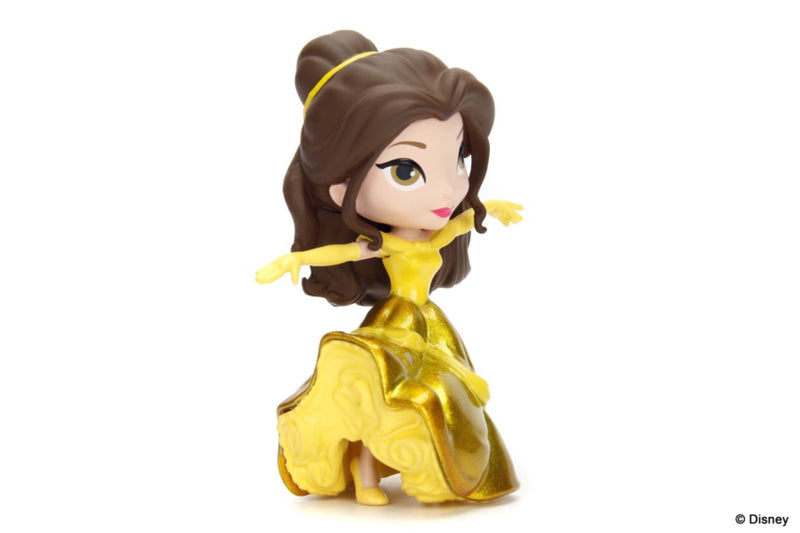 Beauty & the Beast - Belle with Gold Dress 4" Diecast MetalFig