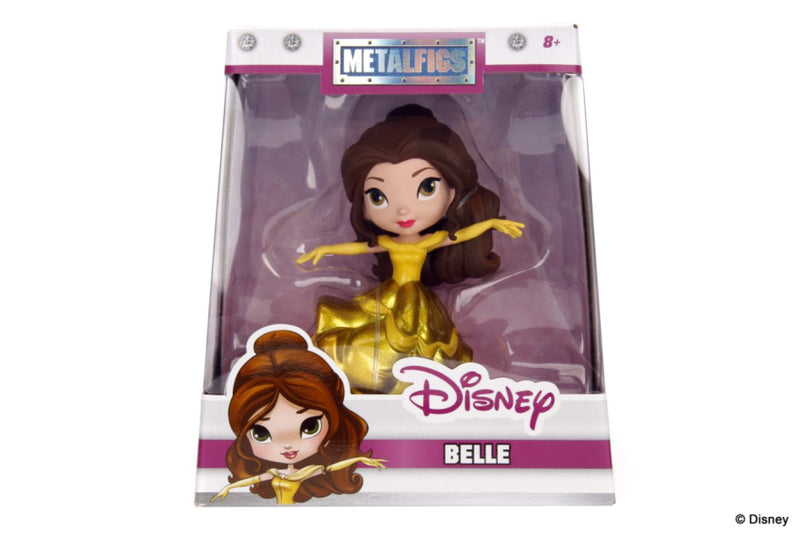 Beauty & the Beast - Belle with Gold Dress 4" Diecast MetalFig